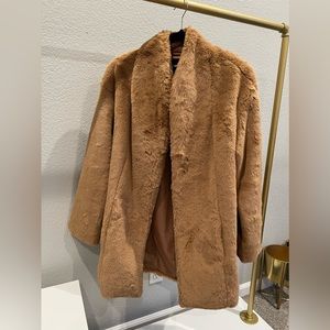 Express Faux Fur Coat